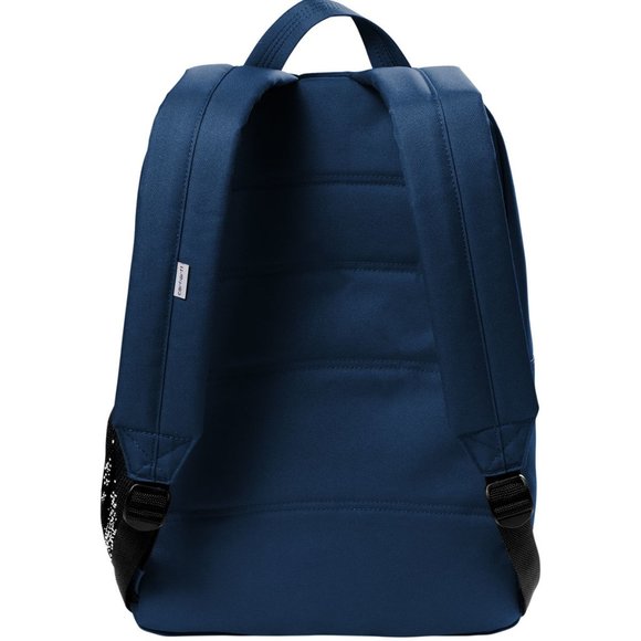 (NWT) Carhatt Canvas Backpack Work School Travel Heavyduty Bookbag Navy Blue - Picture 3 of 7